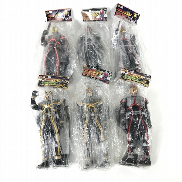 実際に弊社で買取させて頂いた【おまとめ/未開封】BANPRESTO/バンプレスト 仮面ライダー 555/ファイズ ビッグサイズソフビ フィギュア
