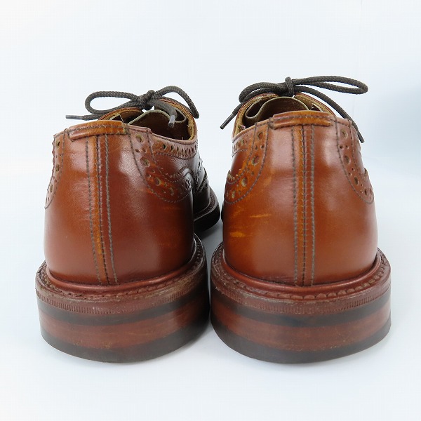 実際に弊社で買取させて頂いたTRICKER'S/トリッカーズ ウイングチップ レザー ドレスシューズ/ビジネスシューズ M5633 /7.5の画像 1枚目