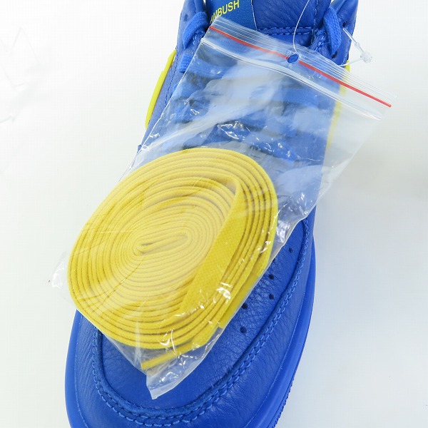 実際に弊社で買取させて頂いたNIKE×AMBUSH/ナイキ×アンブッシュ AIR FORCE 1 LOW SP/エアフォース 1 ロー スペシャル DV3464-400/28.5の画像 7枚目