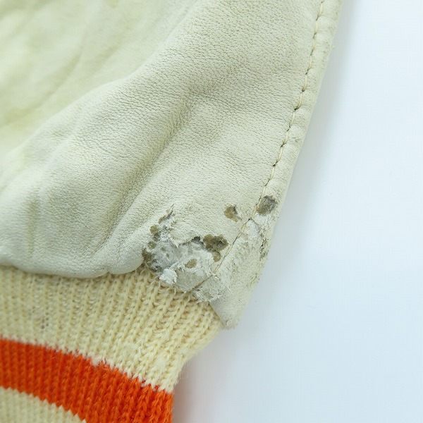 実際に弊社で買取させて頂いたWILSON/ウィルソン スタジャン ヴィンテージ アワードジャケット/38の画像 7枚目