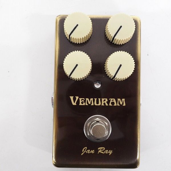 実際に弊社で買取させて頂いたTri-Sound/トライサウンド VEMURAM/ベムラム Jan Ray オーバードライブ エフェクター【動作確認済】