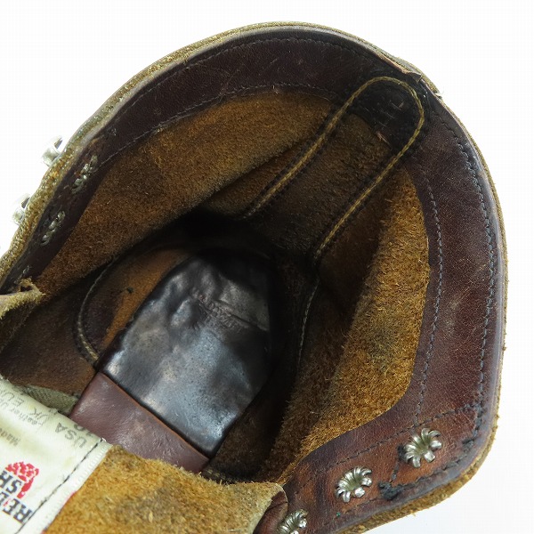 実際に弊社で買取させて頂いたRED WING/レッドウィング IRON RANGER/アイアン レンジャー ワークブーツ 8111/10.Dの画像 4枚目