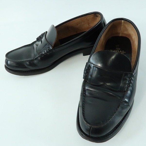 実際に弊社で買取させて頂いたREGAL/リーガル コインローファー シューズ 2177/28