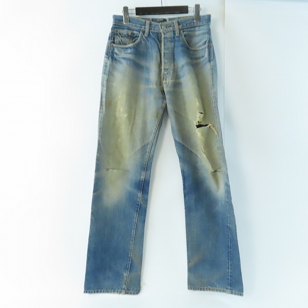 実際に弊社で買取させて頂いたLEVIS/リーバイス デニムジーンズ 66501/W31