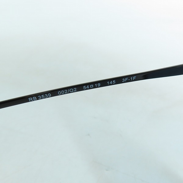 実際に弊社で買取させて頂いた【保証期間内】Ray-Ban/レイバン Erika/エリカ サングラス/アイウェア RB3539 002/Q2の画像 6枚目