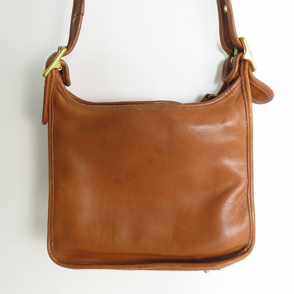 実際に弊社で買取させて頂いたCOACH/コーチ オールドコーチ ヴィンテージ レザーショルダーバッグ 9966