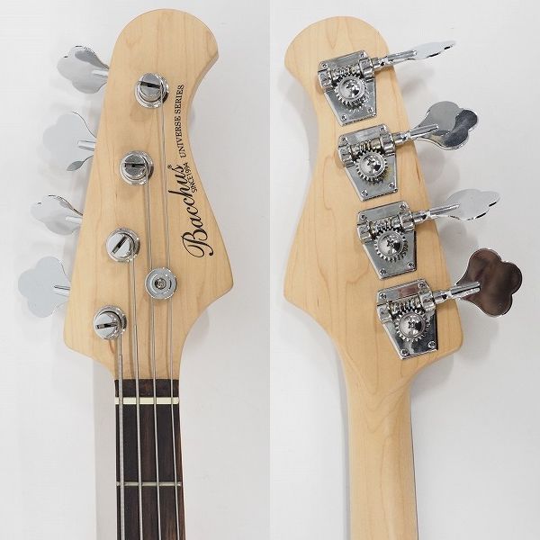 実際に弊社で買取させて頂いた ★Bacchus/バッカス UNIVERSE SERIES ジャズベースType 4弦エレキベース ソフトケース付 の画像 2枚目