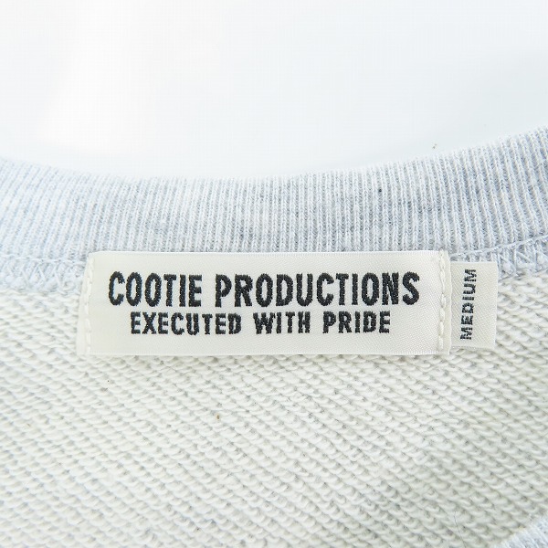 実際に弊社で買取させて頂いたCOOTIE/クーティー Sulfur Dyed Cut Off S/S Sweatshirt カットオフ/切りっぱなし 半袖 スウェット シャツ/Mの画像 2枚目
