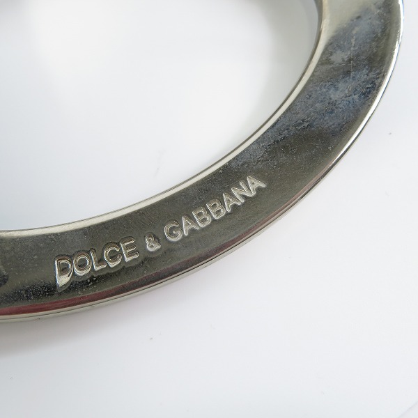 実際に弊社で買取させて頂いたDOLCE & GABBANA/ドルチェ&ガッバーナ レザーベルト/85CM-34INCHの画像 4枚目