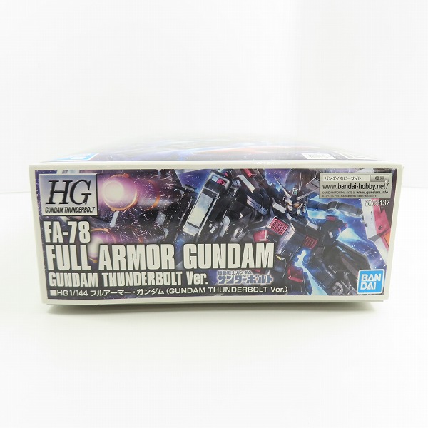 実際に弊社で買取させて頂いた【未組立】BANDAI/バンダイ HG 1/144 機動戦士ガンダムサンダーボルト フルアーマー・ガンダム(GUNDAM THUNDERBOLT Ver.)の画像 4枚目