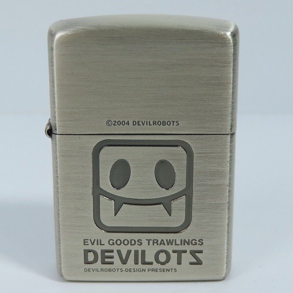 実際に弊社で買取させて頂いたZIPPO/ジッポー デビルロボッツ DEVILOTZ 2004年製の画像 1枚目