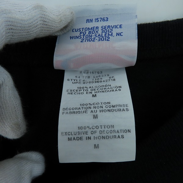 実際に弊社で買取させて頂いたChampion/チャンピオン Chaos Fishing Club  胸ロゴ刺繍 半袖Tシャツ Mの画像 3枚目