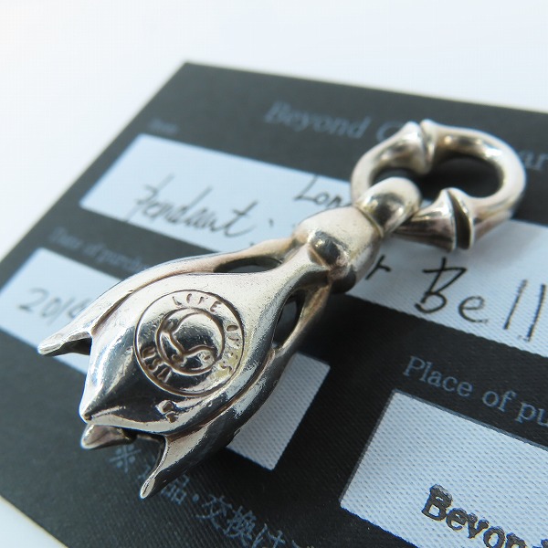 実際に弊社で買取させて頂いた【ギャラ付き】LONE ONES/ロンワンズ Tear Bell/ティアベル ペンダント Mサイズ