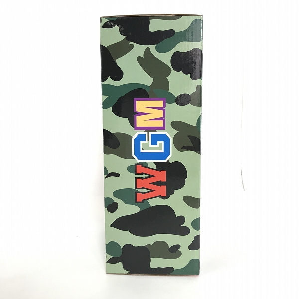 実際に弊社で買取させて頂いた【未開封】MEDICOM TOY/メディコムトイ BAPE/ベイプ 1st CAMO SHARK 400% BE@RBRICK/ベアブリックの画像 3枚目
