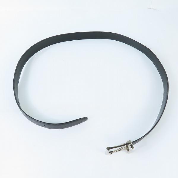 実際に弊社で買取させて頂いたBVLGARI/ブルガリ レザーベルト スクエアバックル の画像 8枚目