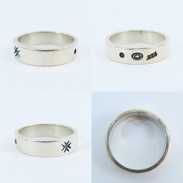 実際に弊社で買取させて頂いた【ギャラ付】Gabor/ガボール フラットバーリング シルバー SV925 24.5号の画像 2枚目