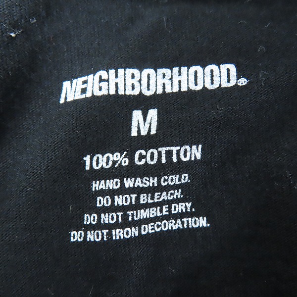 実際に弊社で買取させて頂いたNeighborhood/ネイバーフッド ロゴプリント半袖Tシャツ Mの画像 2枚目