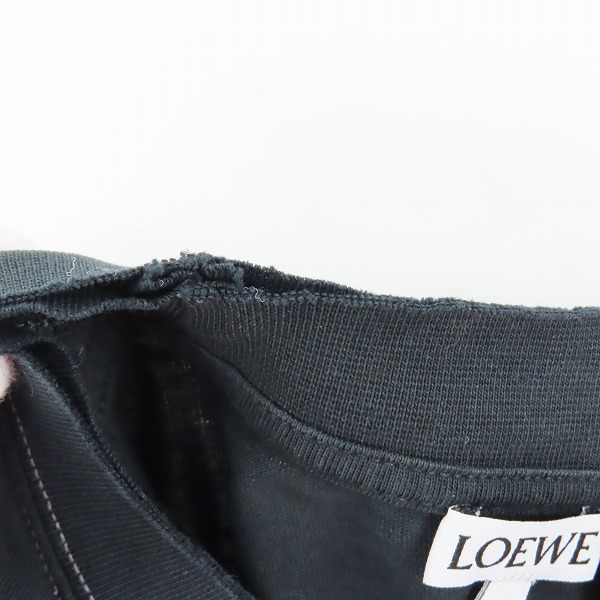実際に弊社で買取させて頂いたLOEWE/ロエベ Paula's Ibiza Bull Print T-Shirt Washed Black/ブルプリントTシャツ H616Y22X27/Sの画像 7枚目