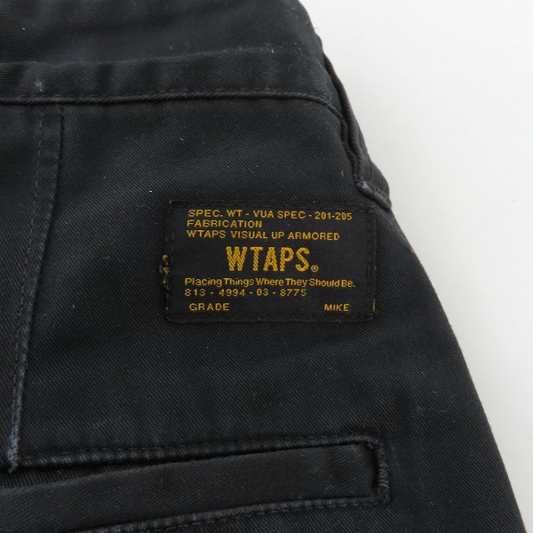 実際に弊社で買取させて頂いたWTAPS/ダブルタップス 16AW TROUSERS.COPO.TWILL/トラウザーズ パンツ 162GWDT-PTM03 Mの画像 6枚目
