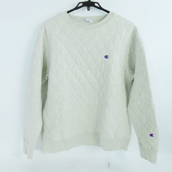 実際に弊社で買取させて頂いたChampion/チャンピオン キルティング クルーネック スウェット C8-N004/XL