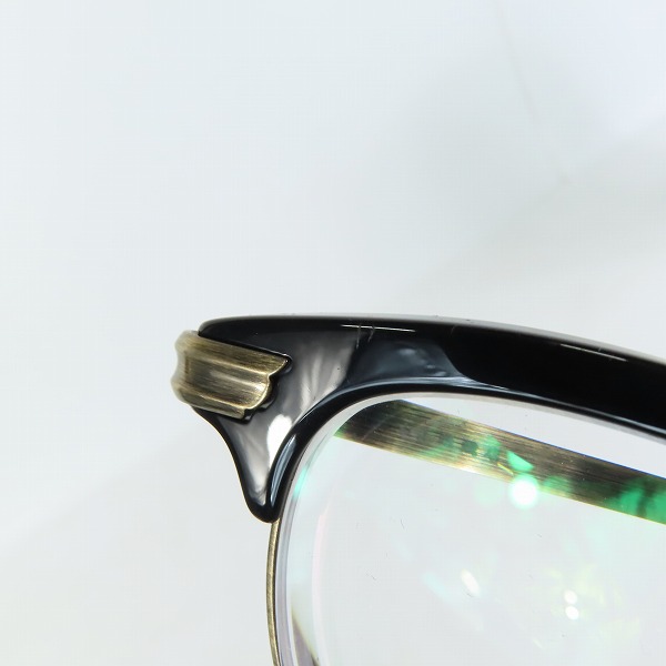 実際に弊社で買取させて頂いた白山眼鏡店/ハクサンガンキョウテン A14 メガネフレーム/アイウェアの画像 7枚目