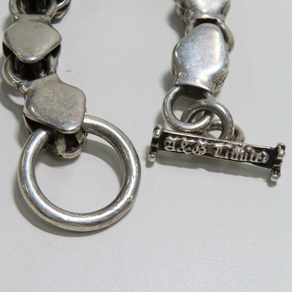 実際に弊社で買取させて頂いたA&G/エーアンドジー LIMITED VIPER/バイパー スネークブレスレット/Tバーの画像 5枚目