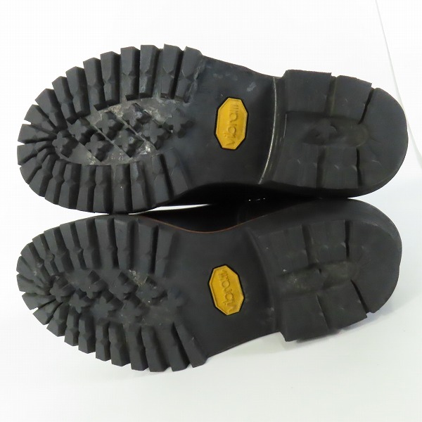 実際に弊社で買取させて頂いたRED WING/レッドウィング 13ホール レザー ロガーブーツ/7Dの画像 2枚目