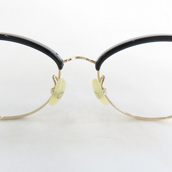 実際に弊社で買取させて頂いた999.9/フォーナインズ メガネフレーム アイウェア M-51の画像 3枚目