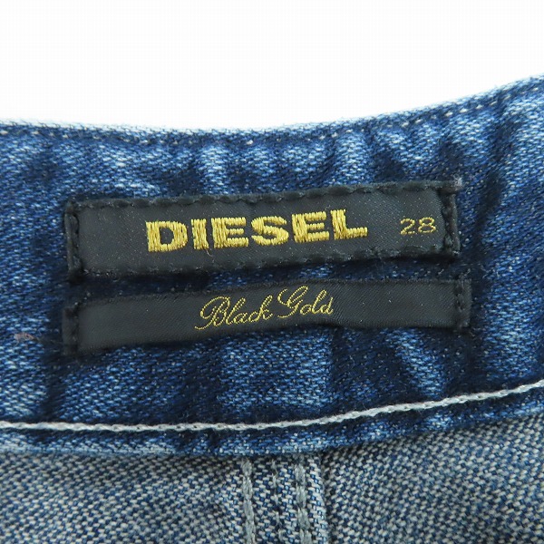 実際に弊社で買取させて頂いたDIESEL BLACK GOLD/ディーゼル ブラック ゴールド テーパード デニム パンツ/ジーンズ/28の画像 3枚目