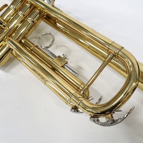 実際に弊社で買取させて頂いたAlison/アリゾン 艾森利 トランペット ゴールド セミハードケース付の画像 6枚目