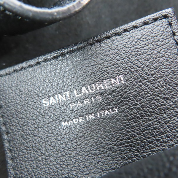 実際に弊社で買取させて頂いたSAINT LAURENT PARIS/サンローランパリ ボールド クロスボディバッグ/メッセンジャーバッグ ポーチ付 503988の画像 5枚目