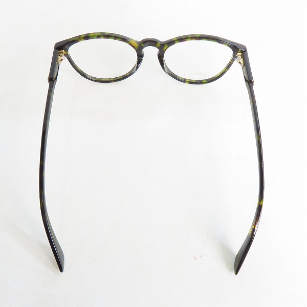 実際に弊社で買取させて頂いたGUCCI/グッチ メガネフレーム アイウェア GG0534OA-002の画像 2枚目
