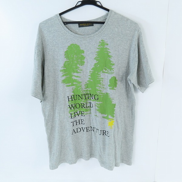 実際に弊社で買取させて頂いたHunting World/ハンティングワールド プリント半袖Tシャツ 33TS01/L