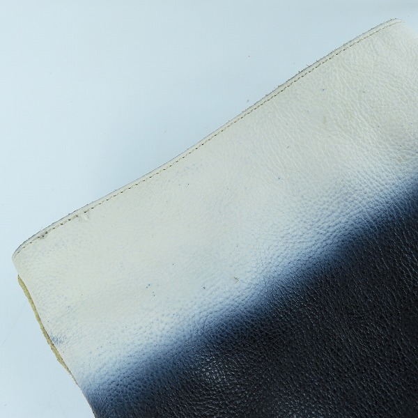 実際に弊社で買取させて頂いたANN DEMEULEMEESTER/アンドゥムルメステール グラデーション レザー ロングブーツ/39の画像 7枚目