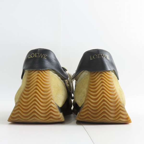 実際に弊社で買取させて頂いたLOEWE/ロエベ フローランナー レザースニーカー 591221/41の画像 1枚目