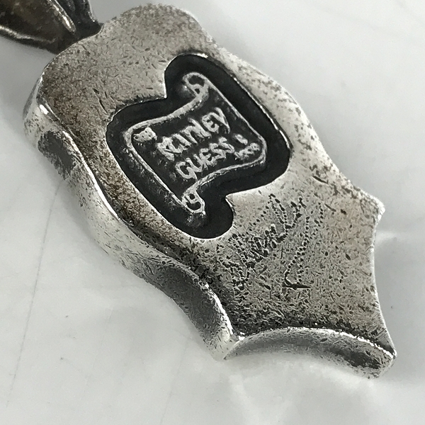 実際に弊社で買取させて頂いたSTANLEY GUESS/スタンリーゲス ウッド ギターペンダントトップの画像 4枚目
