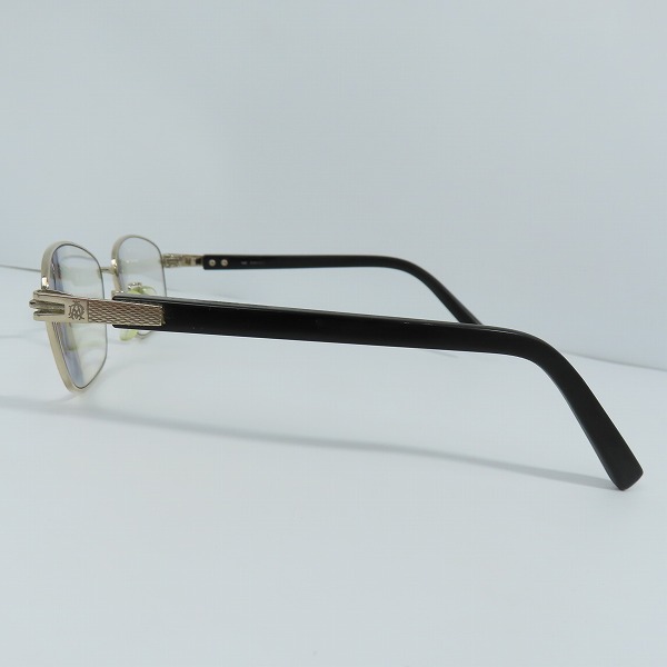実際に弊社で買取させて頂いたdunhill/ダンヒル T-CELLULOID/TITAN F-K14WG/ホワイトゴールド メガネフレーム 1026の画像 1枚目