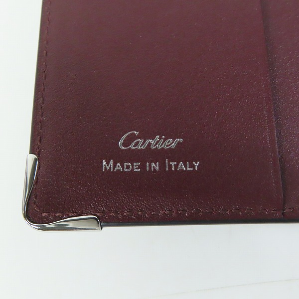 実際に弊社で買取させて頂いたCartier/カルティエ マスト ドゥ カルティエ カードケース CRL3001367の画像 4枚目