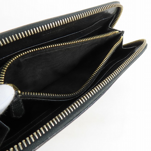 実際に弊社で買取させて頂いた【難有り】PRADA/プラダ MADRAS マドラス 編込みレザー L字ファスナー 長財布/1M0506の画像 3枚目