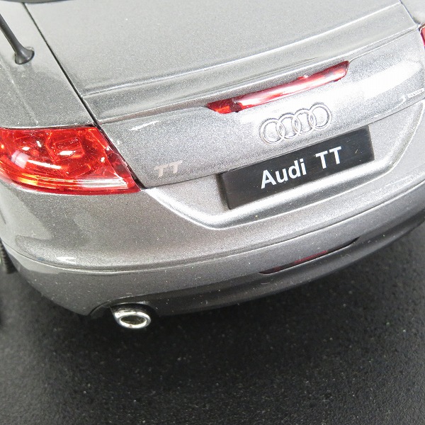 実際に弊社で買取させて頂いたWELLY/ウィリー 1/18 Audi TT Roadster/アウディ TT ロードスター ソフトトップ グレー/ミニカーの画像 7枚目