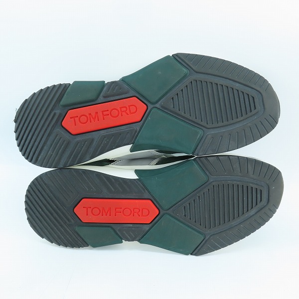 実際に弊社で買取させて頂いたTOM FORD/トムフォード jagga スニーカー/シューズ J1389T/8の画像 2枚目