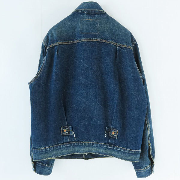 実際に弊社で買取させて頂いたLevi's PREMIUM/リーバイスプレミアム EDIFICE 別注 24SS Type 1 トラッカージャケット デニムジャケット A9516-0000/Sの画像 1枚目