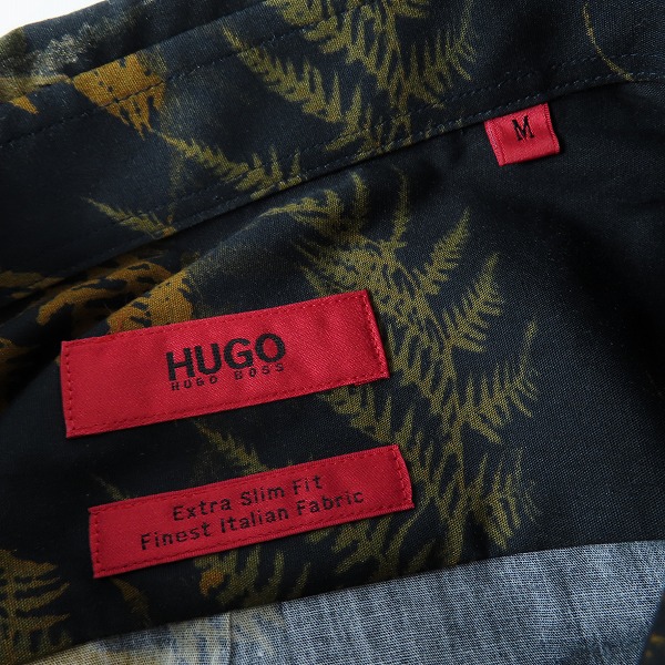 実際に弊社で買取させて頂いたHUGO BOSS/ヒューゴボス 総柄 長袖シャツ Mの画像 2枚目