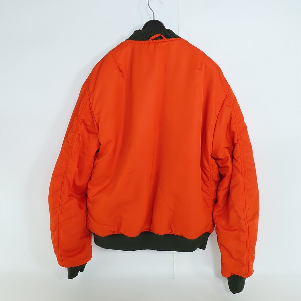 実際に弊社で買取させて頂いたDIESEL/ディーゼル ストーンウォッシュ加工 中綿 リバーシブル ボンバージャケット J-MA-ONE-A/XLの画像 3枚目