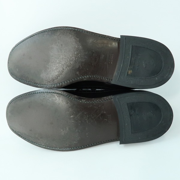 実際に弊社で買取させて頂いたREGAL/リーガル ウイングチップ レザー シューズ ブラック 2589/26.5の画像 2枚目