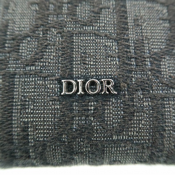 実際に弊社で買取させて頂いたDior/ディオール オブリーク マイクロポーチ ショルダー 2OBCA326YSEの画像 5枚目