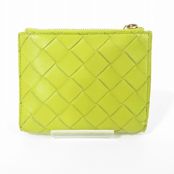 実際に弊社で買取させて頂いたBOTTEGA VENETA/ボッテガヴェネタ イントレチャート ジップ2つ折り財布の画像 1枚目