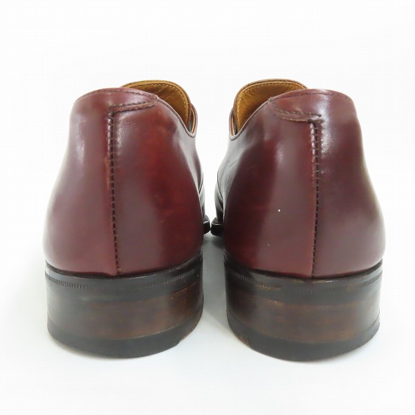 実際に弊社で買取させて頂いたCROCKETT&JONES×Paul Smith/クロケット&ジョーンズ×ポールスミス モンクストラップ レザーシューズ 7847 6Eの画像 1枚目