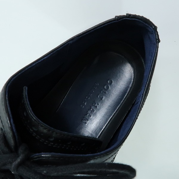 実際に弊社で買取させて頂いたCOLE HAAN/コールハーン オリジナルグランド ショートウィング/オックスフォードシューズ C27984/8.5の画像 4枚目