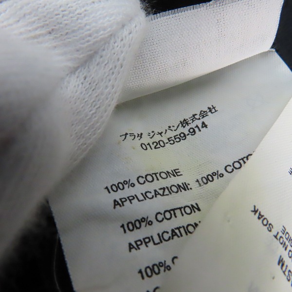 実際に弊社で買取させて頂いたPRADA/プラダ 05AW adagp paris 半袖Tシャツ/XSの画像 4枚目